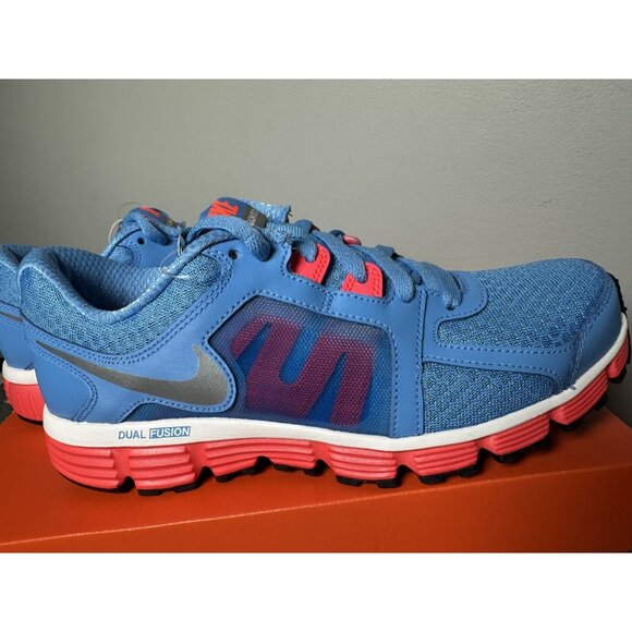 NEW Womens Nike Dual Fusion X 2 Blue 454240 641 Sneakers Size 8.5 - Picture 2 of 16